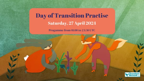 Day of Transition Practise: this week!